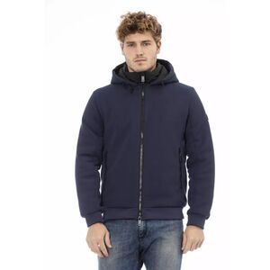Baldinini Trend Blue Polyester Men's Bomber